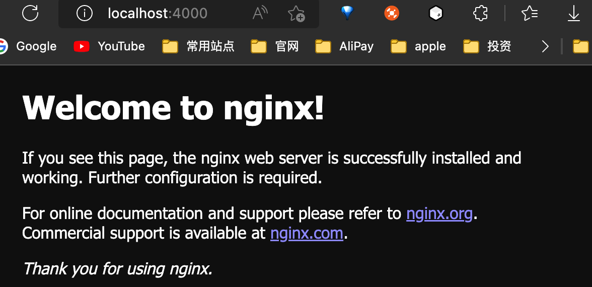 nginx-default-page